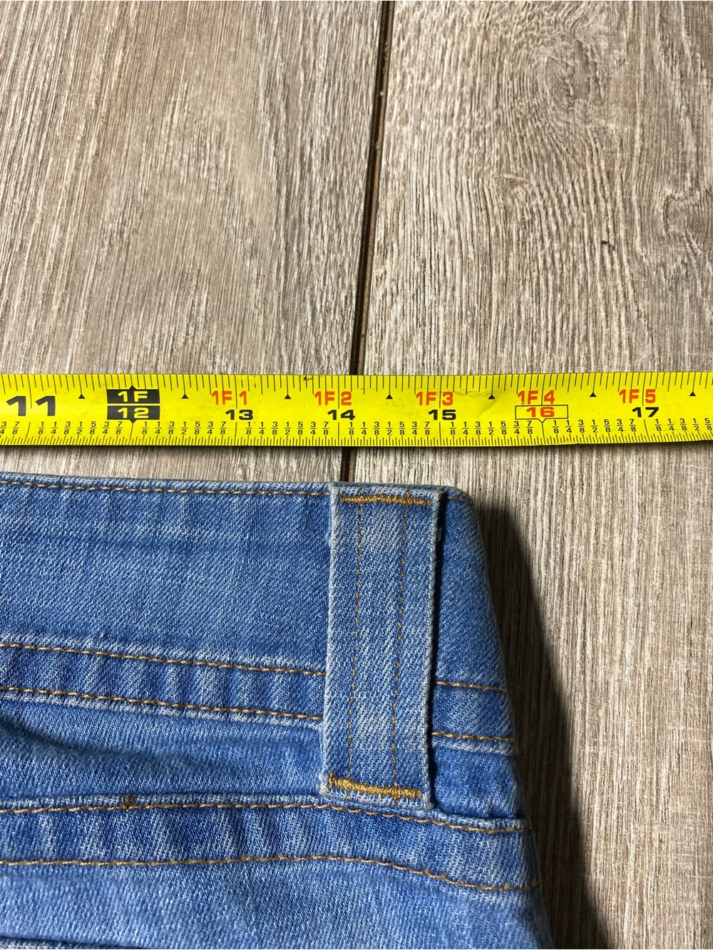 Hudson Signature Bootcut Jeans Size 28 Medium Wash Double Button Flare Y2K - Picture 5 of 8
